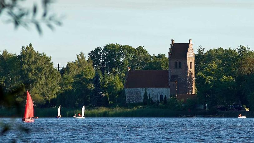 Kimmerslev Sø og kirke