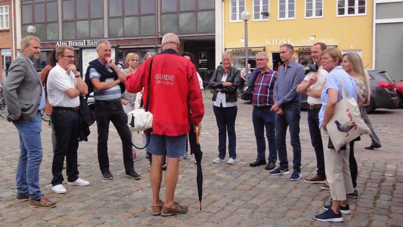 Byvandring på Køge Torv