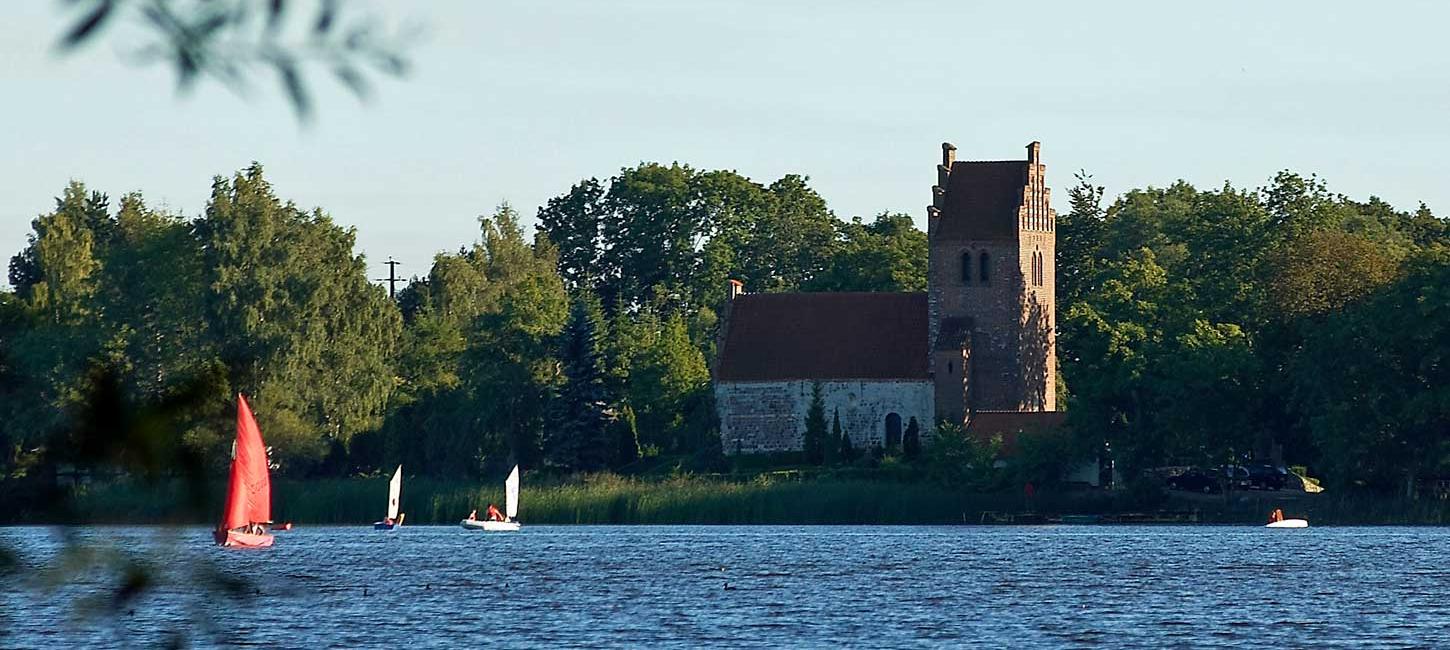 Kimmerslev Sø og kirke