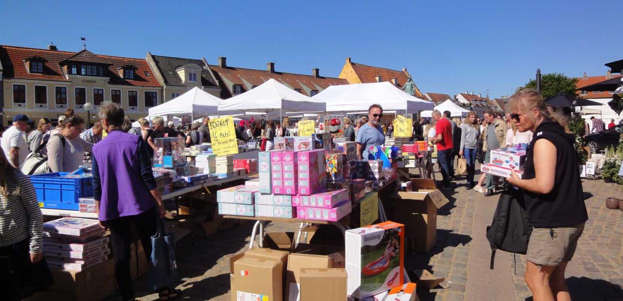 Markedsdag butikker Køge