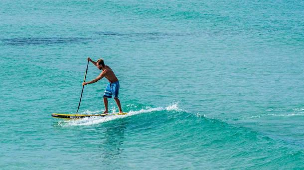 Prøv stand up paddle i Køge