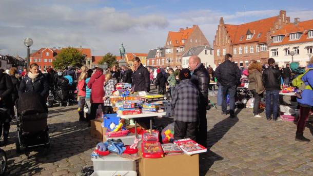 Børneloppemarked Køge Torv