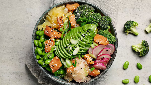 Salatbowle fra Det Sunde Køkken