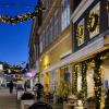 Julebelysning i Køges gågade