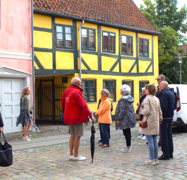 byvandring kirkestræde sommer køge midtby