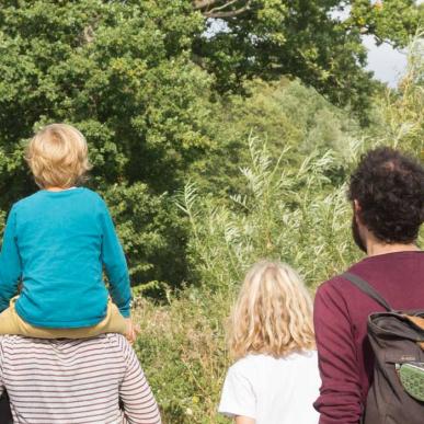 Familietur på Køge Ås